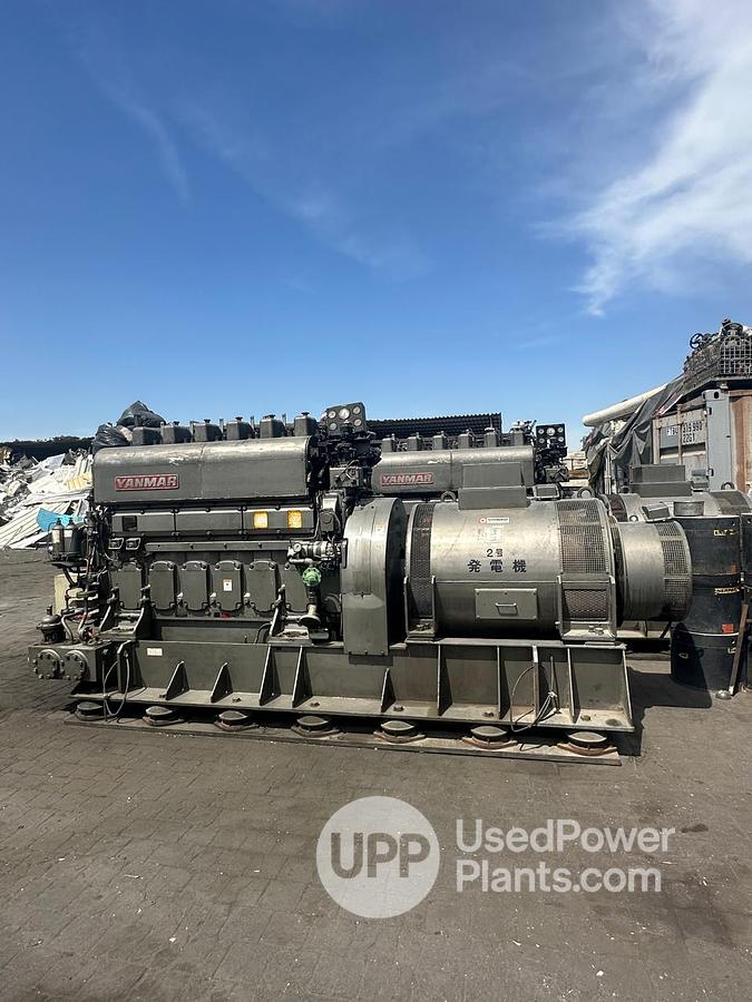 Used Yanmar 6N18AL Generator
