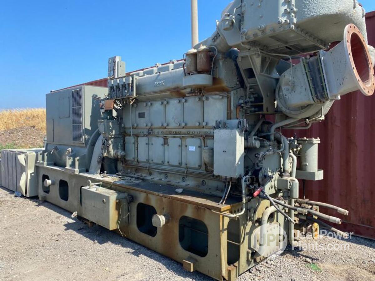 Used MaK 6M282 Genset
