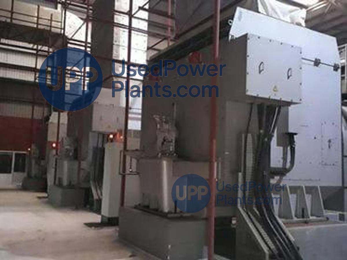 Used 59.4 MW MAN 18V48/60TS Complete Power Plant