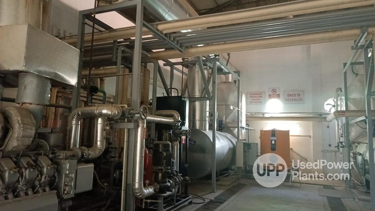 Used MTU 20V4000L63 Complete Gas Power Plant