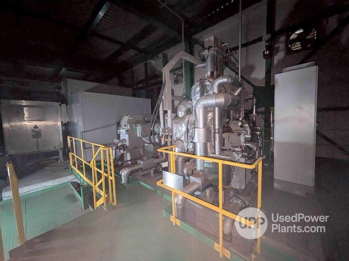 Used 54 MW 2020 Siemens Biomass Steam Turbine Power Plant 60 Hz