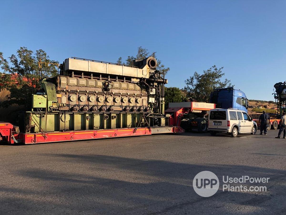 Used MAN 9L32/40 Complete Engine