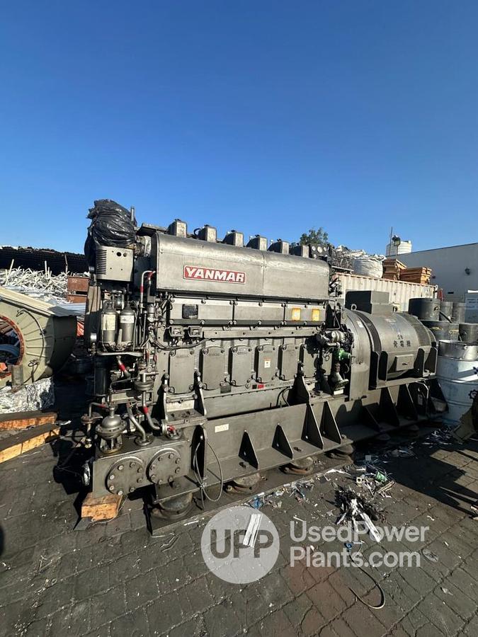 Used Yanmar 6N18AL Generator