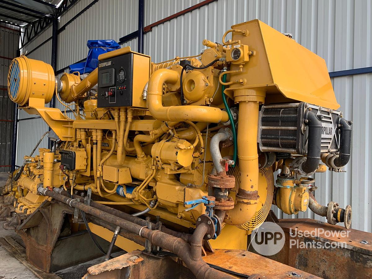Used Caterpillar 3512C Marine Propulsion Engine