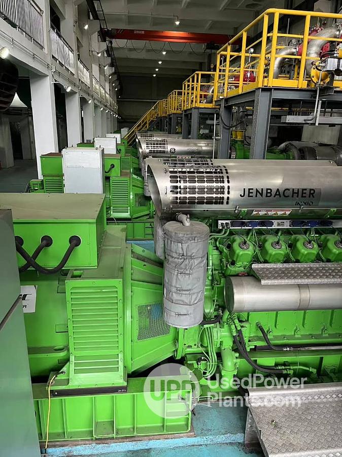 Used Jenbacher J620GS-F75 Complete Power Plant