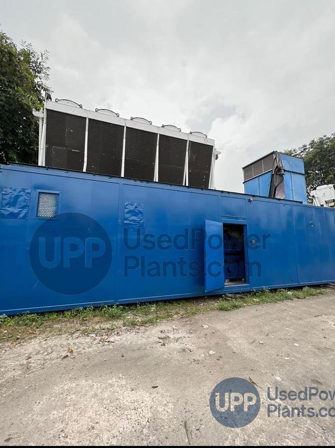Used 2 MW 2012 MWM 2020V20 Containarised Gensets
