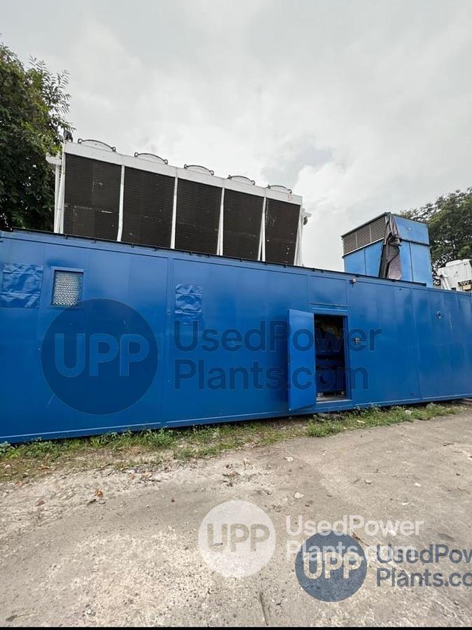 Used 2 MW 2012 MWM 2020V20 Containarised Gensets