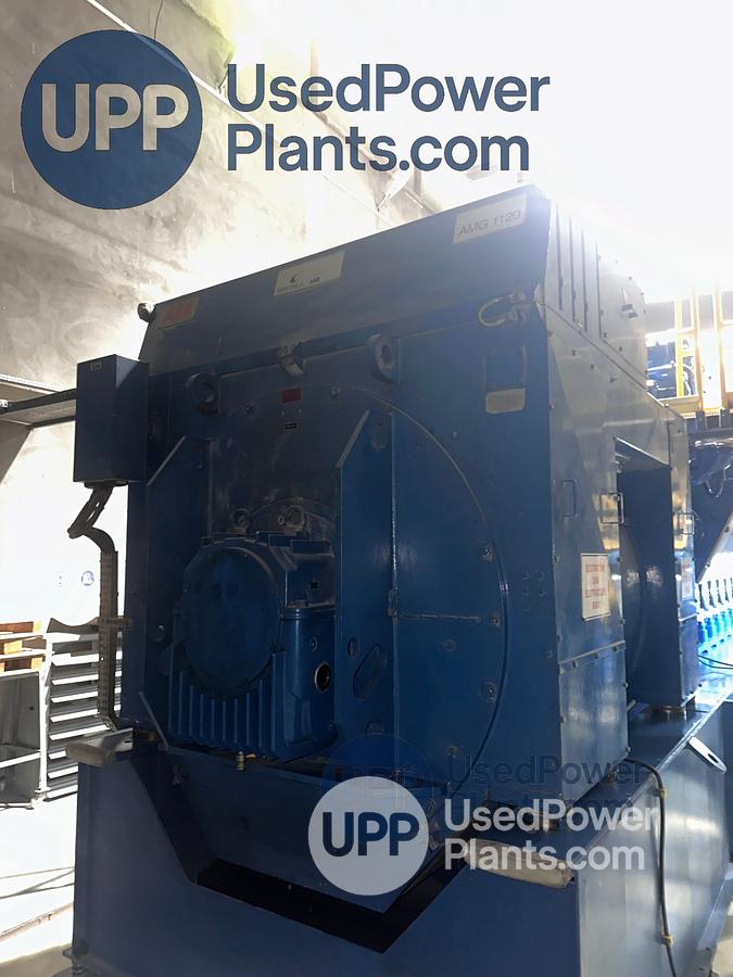 Used Wartsila 20V34SG Gas Power Plant 9.7 Megawatts
