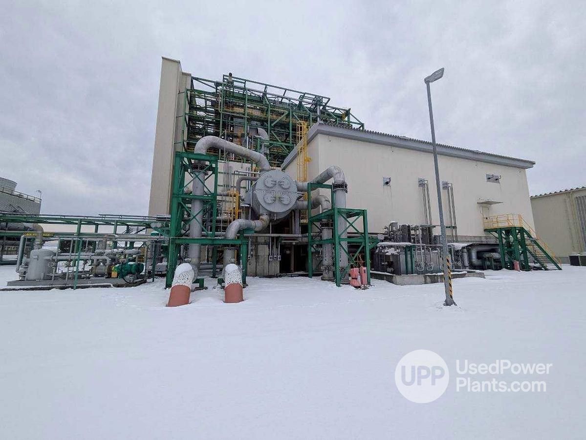 Used 54 MW 2020 Siemens Biomass Steam Turbine Power Plant 60 Hz