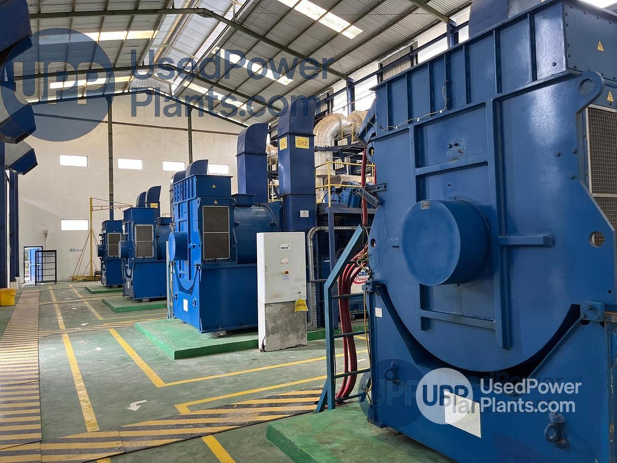 Used 17.2 MW 2015 Used MWM 2032V16 Power Plant