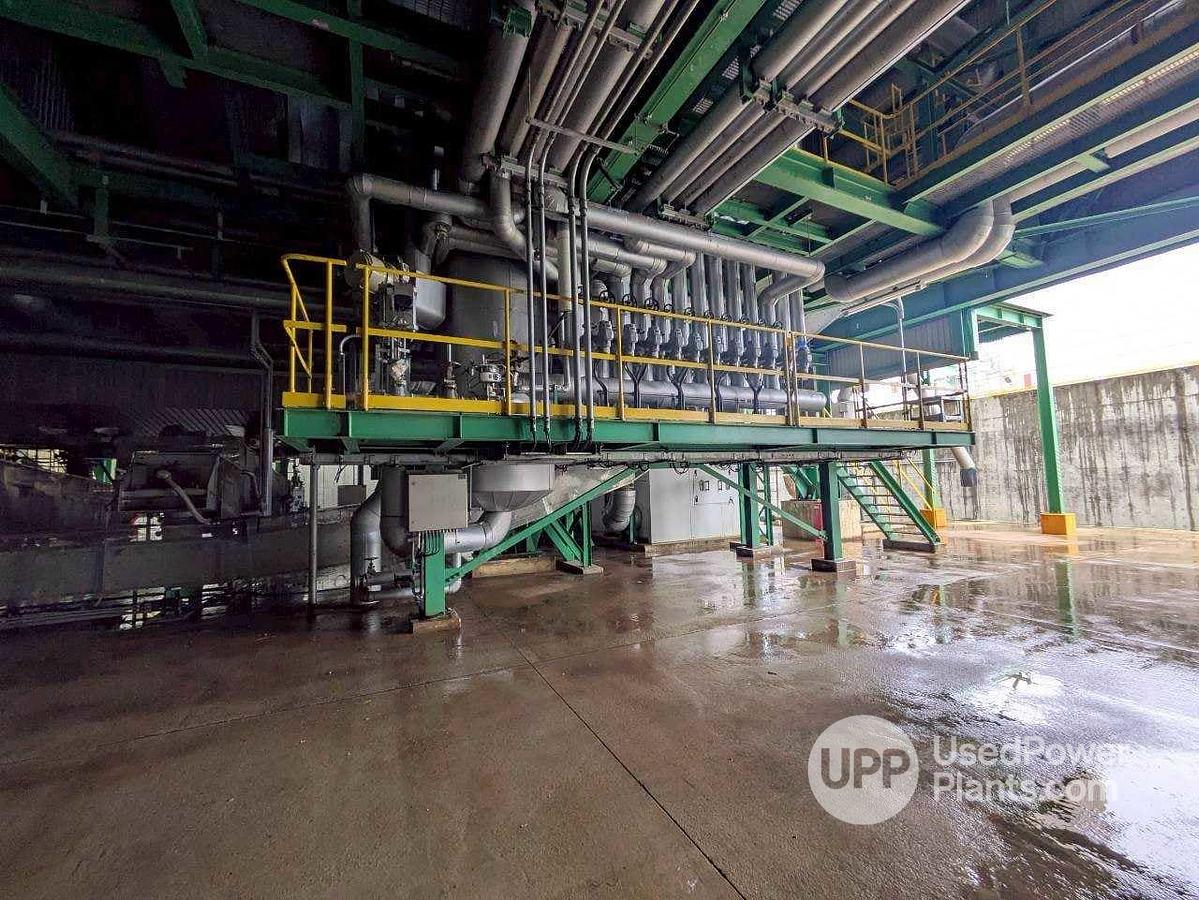 Used 54 MW 2020 Siemens Biomass Steam Turbine Power Plant 60 Hz