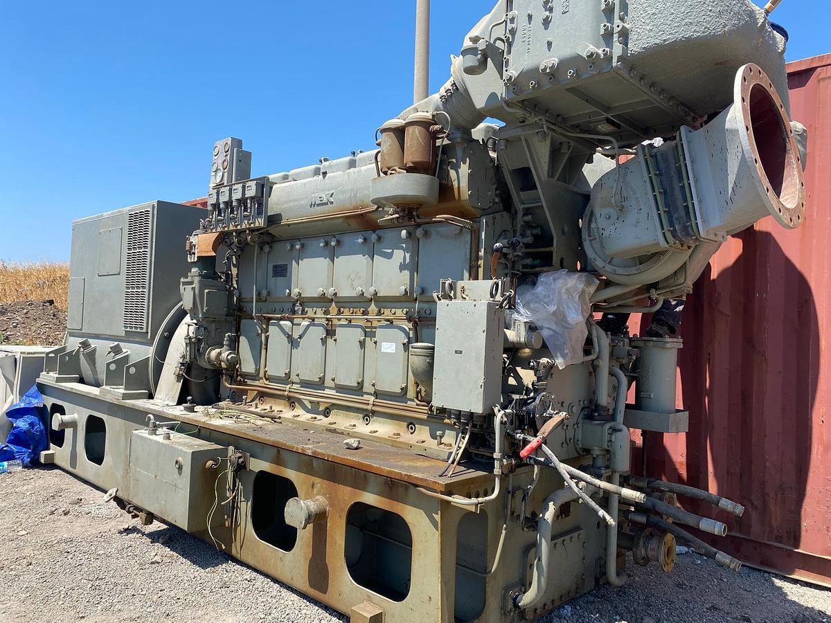 Used MaK 6M282 Genset