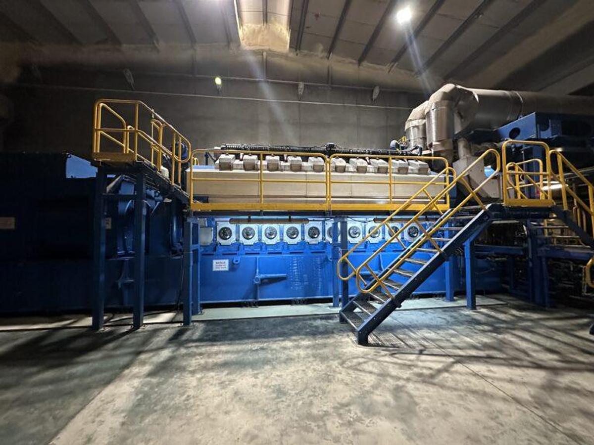 Used Wartsila 20V34SG Gas Power Plant 9.7 Megawatts