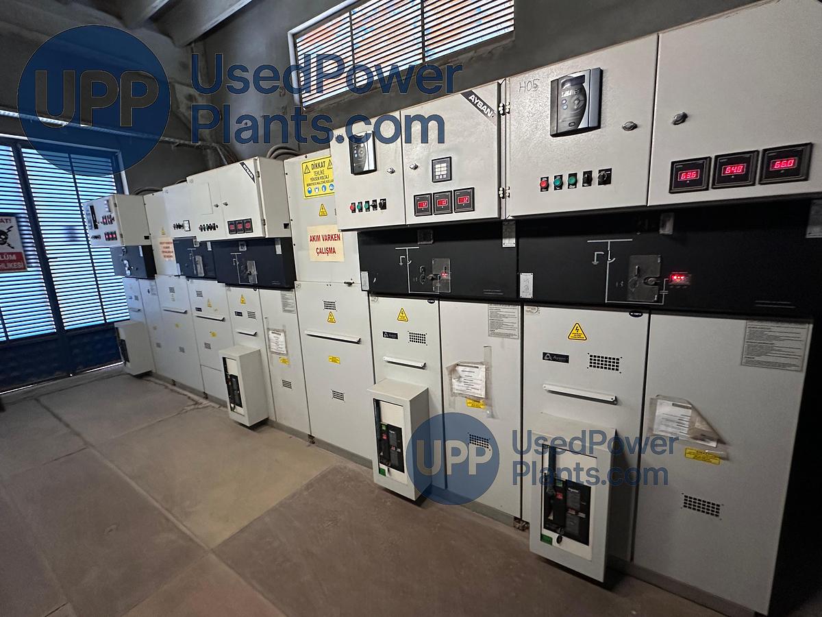 Used Wartsila 20V34SG Gas Power Plant 9.7 Megawatts
