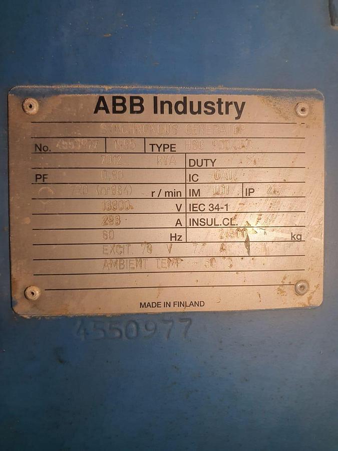 Used 16.8 MW Wartsila 18V32E HFO Complete Power Plant