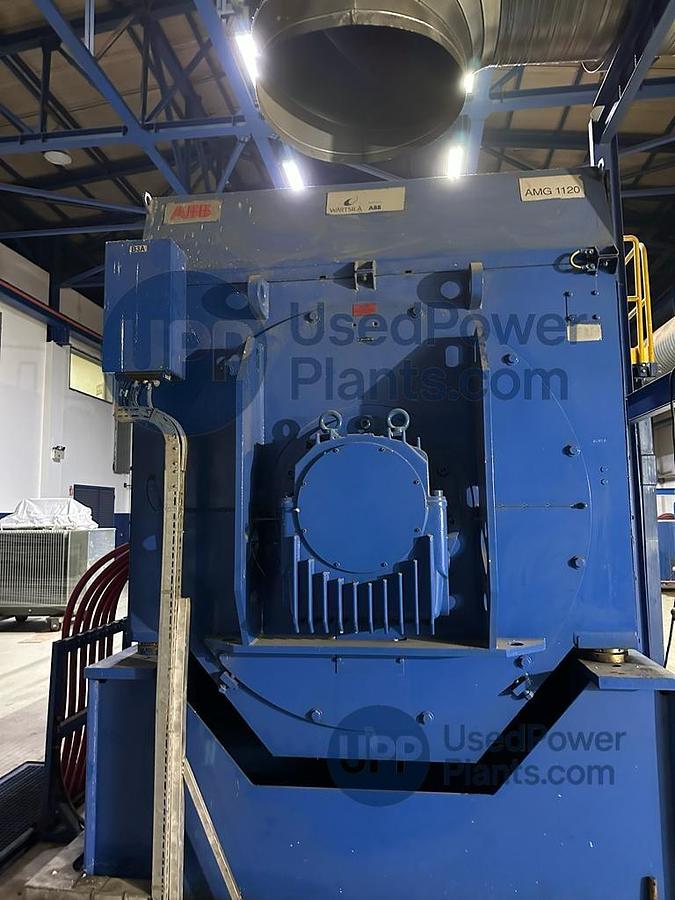 Used Wartsila 20V34SG Complete Gas Power Plant 9.7 MW