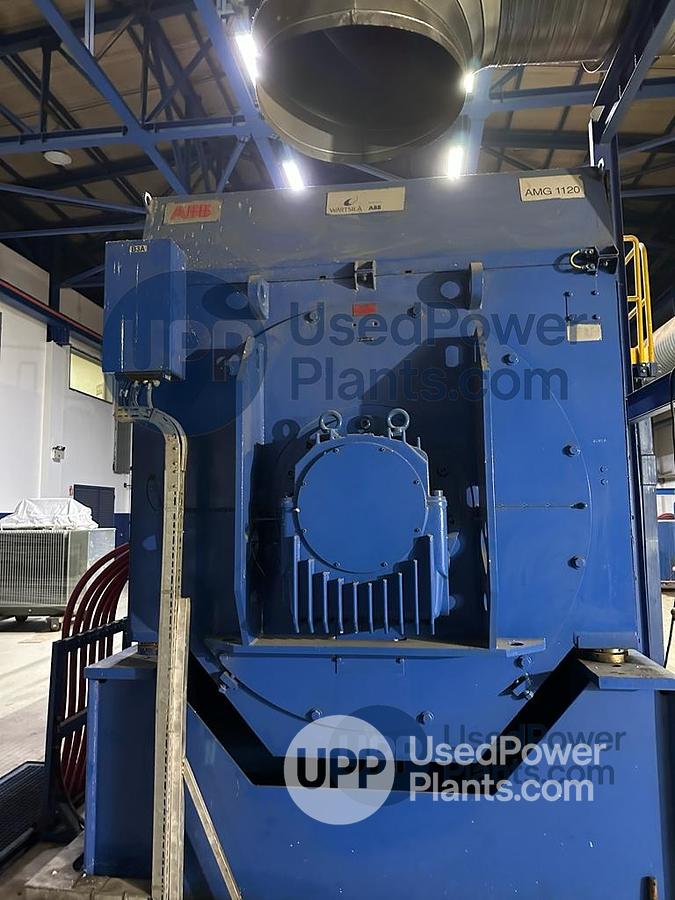 Used Wartsila 20V34SG Complete Gas Power Plant 9.7 MW
