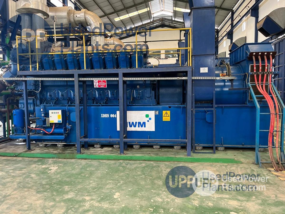 Used 17.2 MW 2015 Used MWM 2032V16 Power Plant
