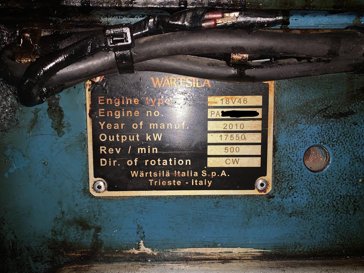 Used 119 MW Used Wartsila 18V46 HFO Power Plant For Sale