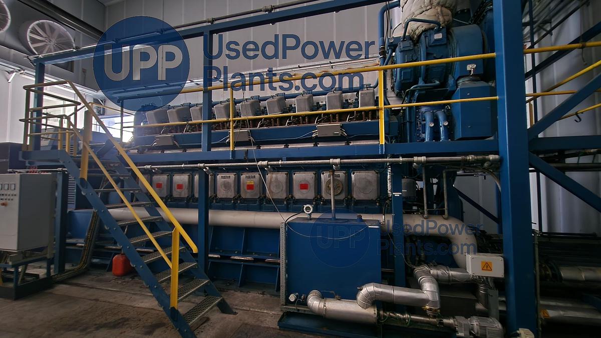 Used Used 13.5 MW Wärtsilä 18V32LN HFO Power Plant for Sale