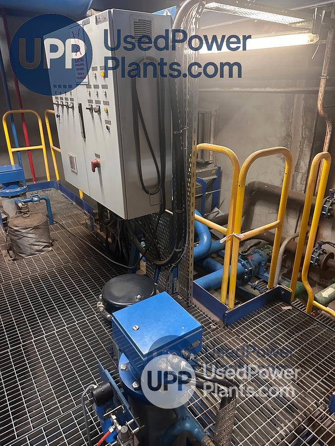 Used Wartsila 20V34SG Gas Power Plant 9.7 Megawatts