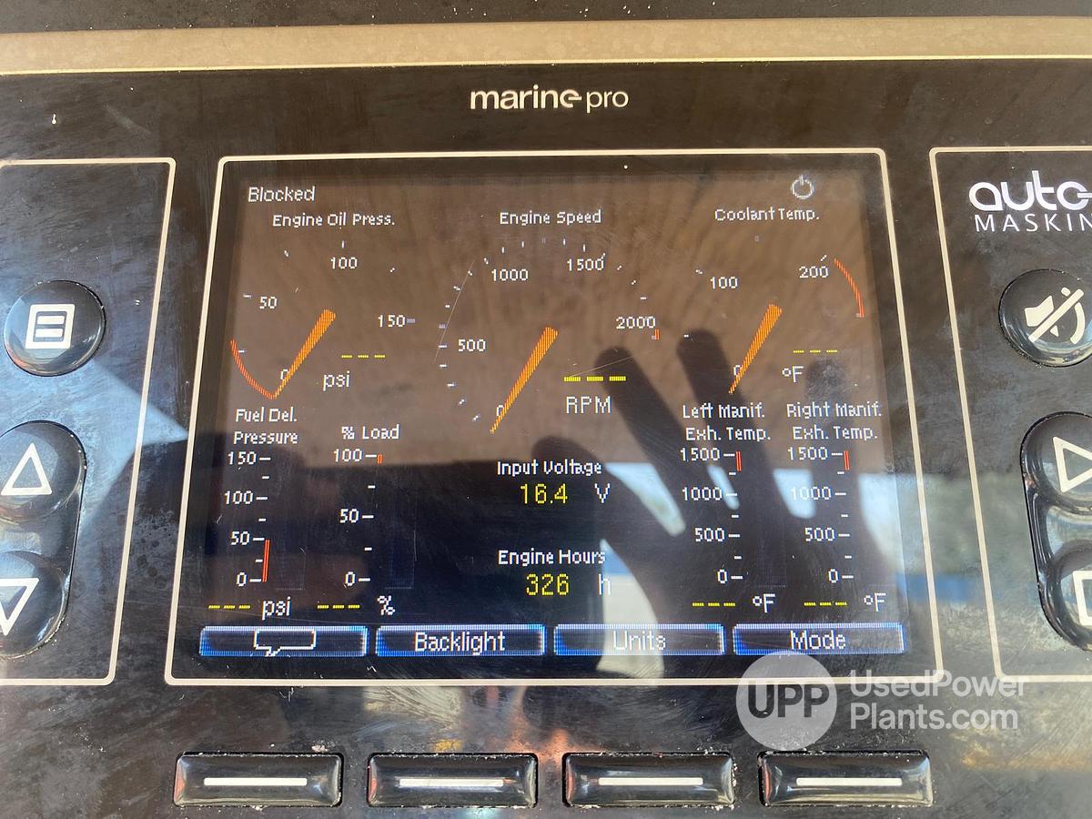 Used Caterpillar 3512C Diesel Generator