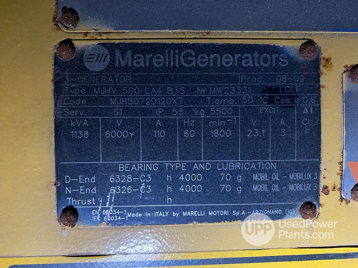 Used Caterpillar C32 Diesel Generator Set