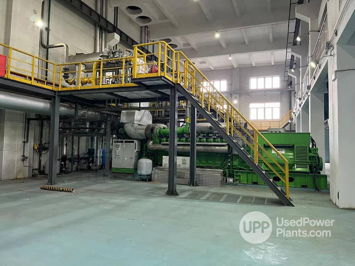 Used Jenbacher J620GS-F75 Complete Power Plant