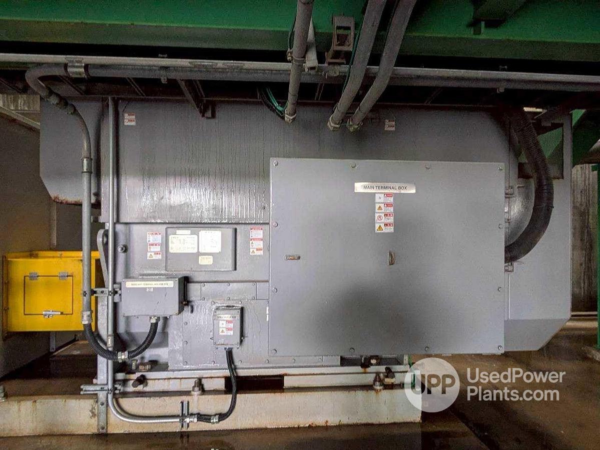 Used 54 MW 2020 Siemens Biomass Steam Turbine Power Plant 60 Hz