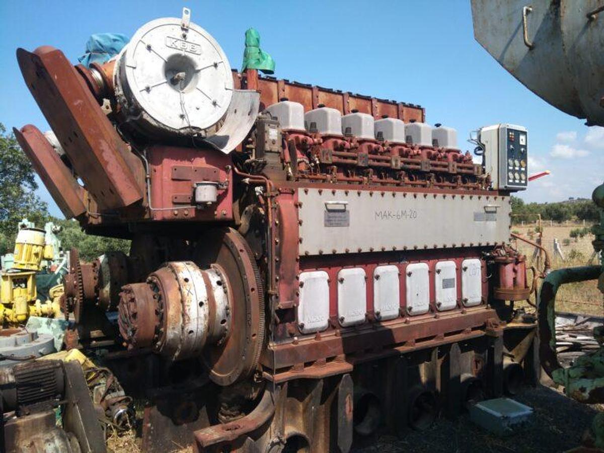 Used Mak 6M20 Engine