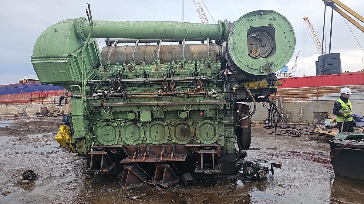 Used Wichmann 10V28 Complete Engine