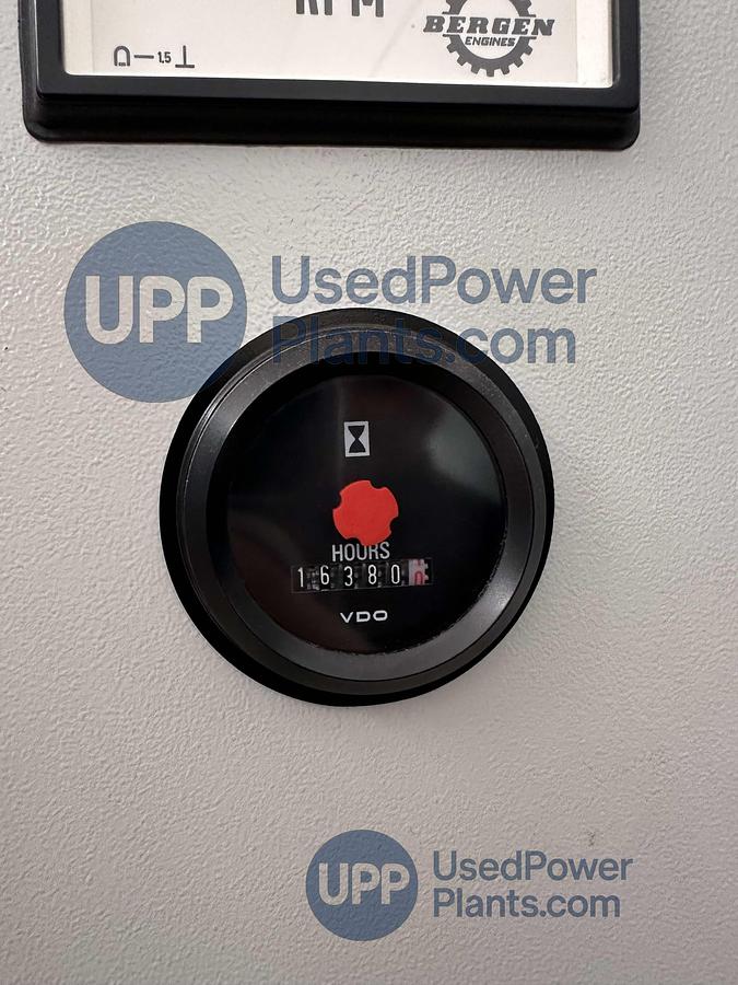 Used 8.4 MW 2011 Used Bergen Rolls Royce B35:40V20AG Complete Gas Power Plant