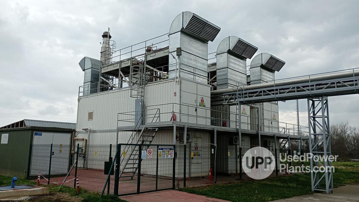 Used 4.8 MW 2016 MWM TCG 2020V16 Natural Gas