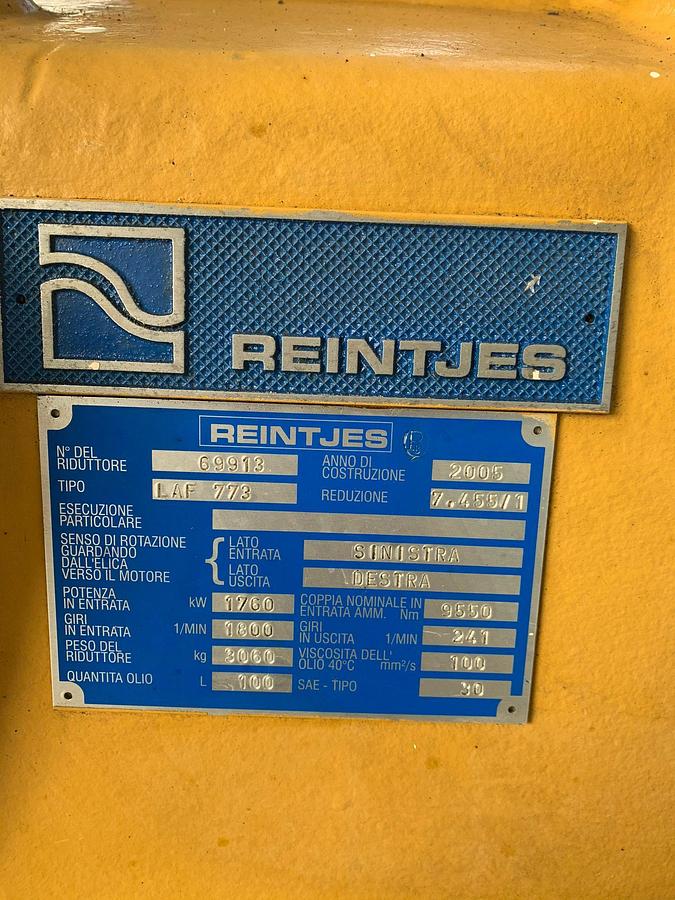 Used Caterpillar 3512C Marine Propulsion Engine