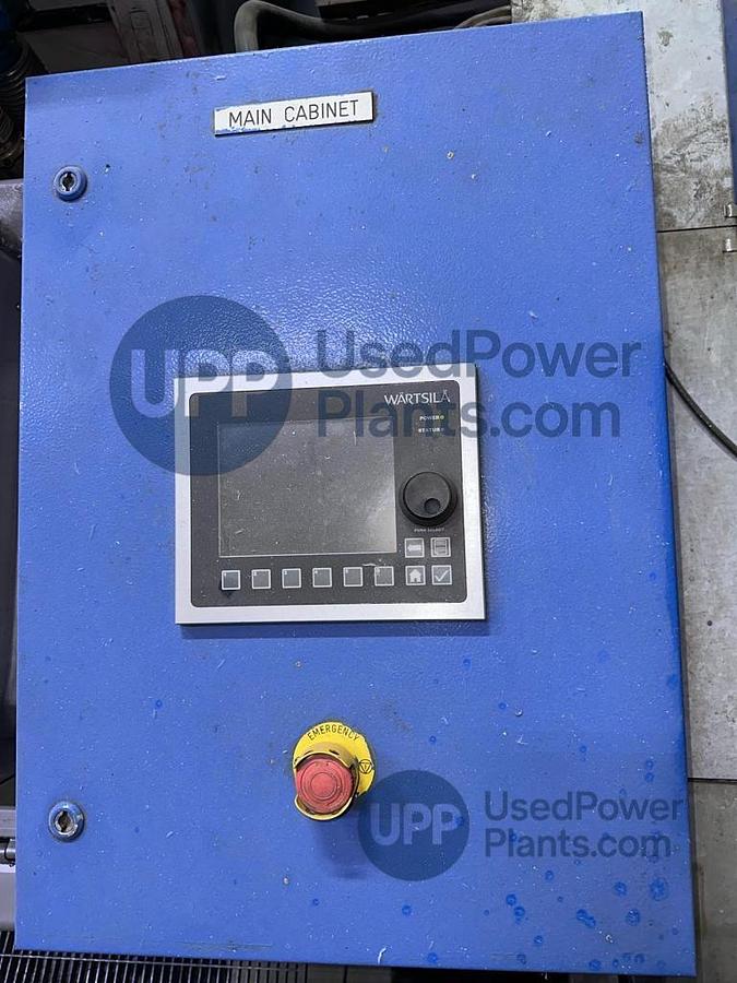 Used Wartsila 20V34SG Complete Gas Power Plant 9.7 MW
