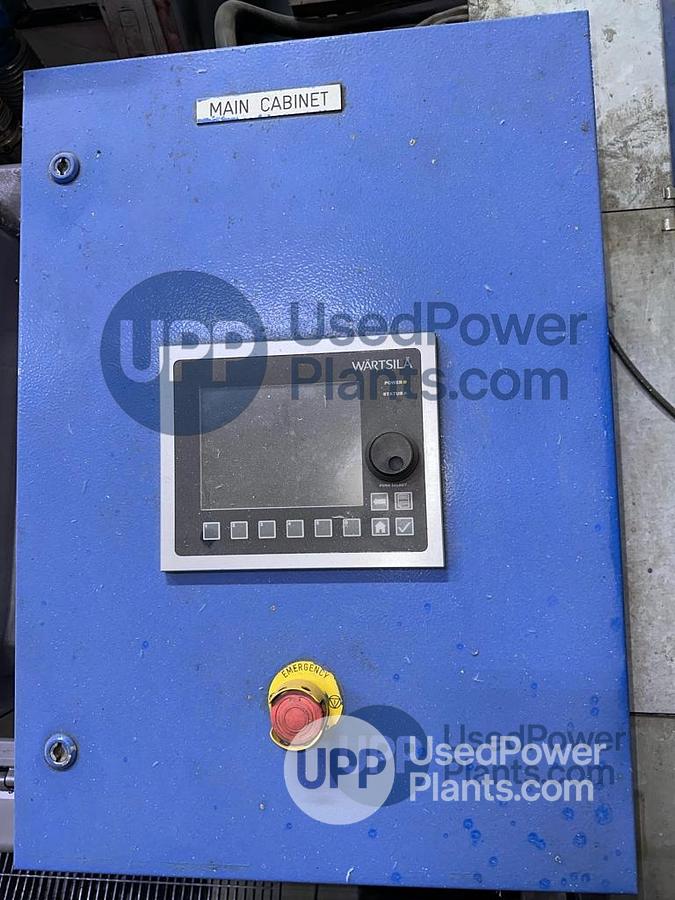 Used Wartsila 20V34SG Complete Gas Power Plant 9.7 MW