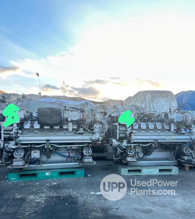 Used MTU 12V2000 Complete Engine