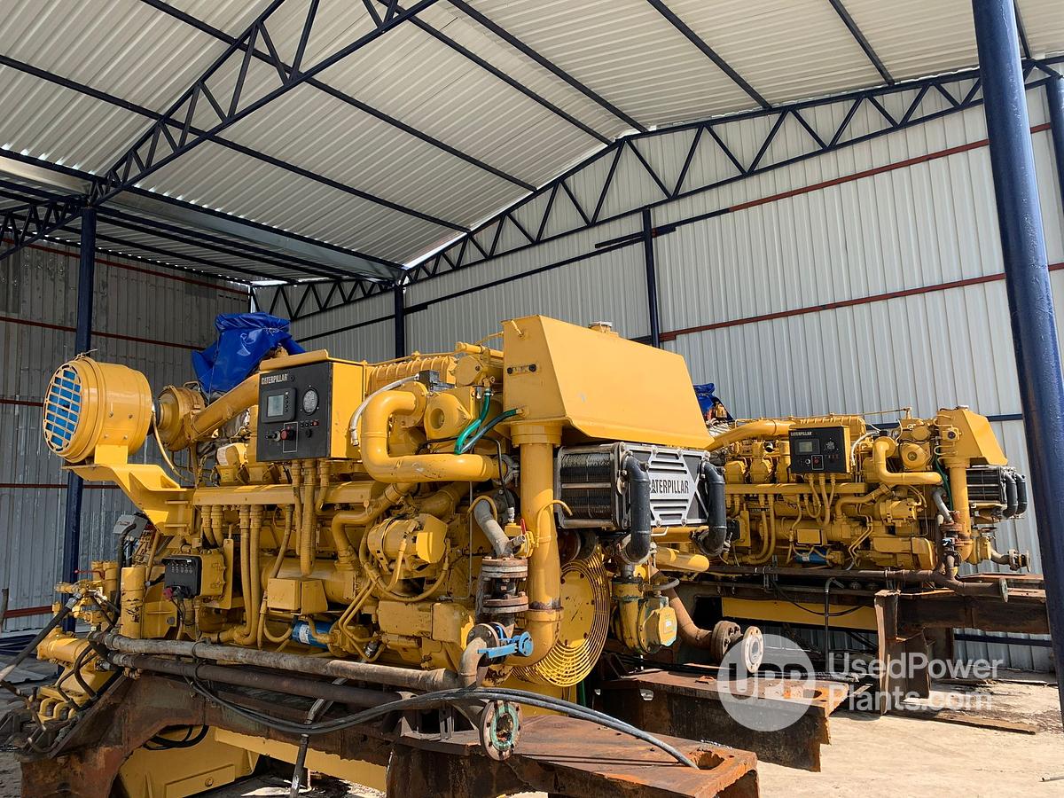 Used Caterpillar 3512C Marine Propulsion Engine