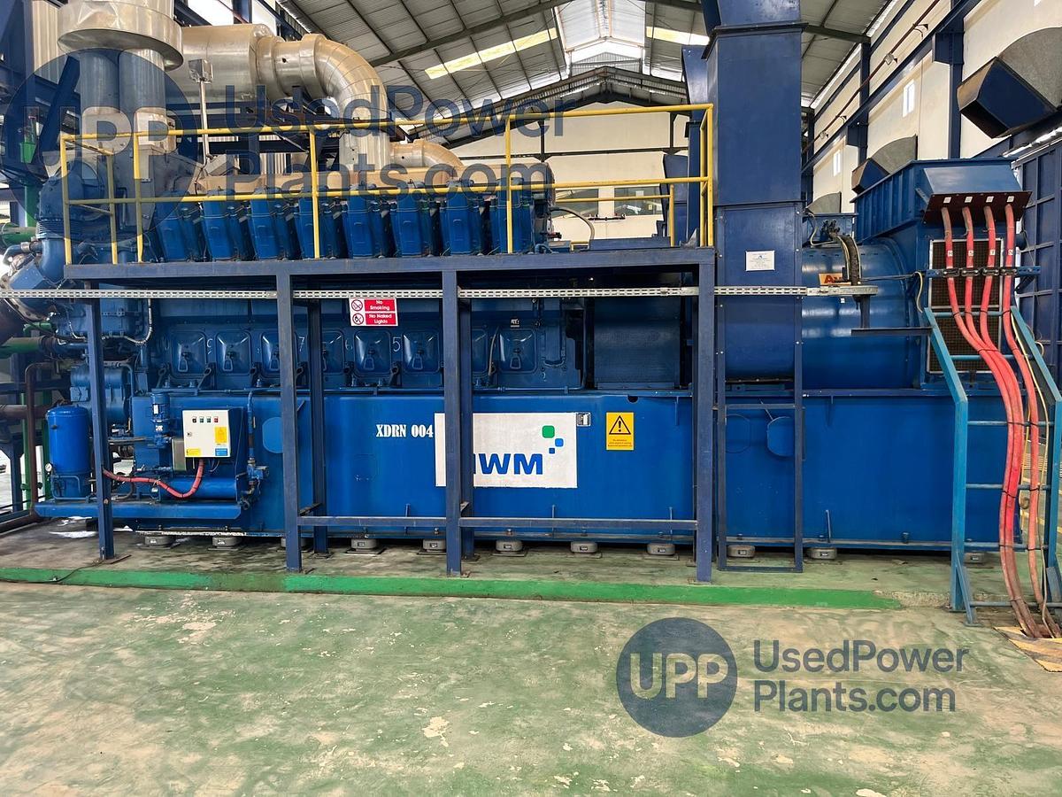 Used 17.2 MW 2015 Used MWM 2032V16 Power Plant