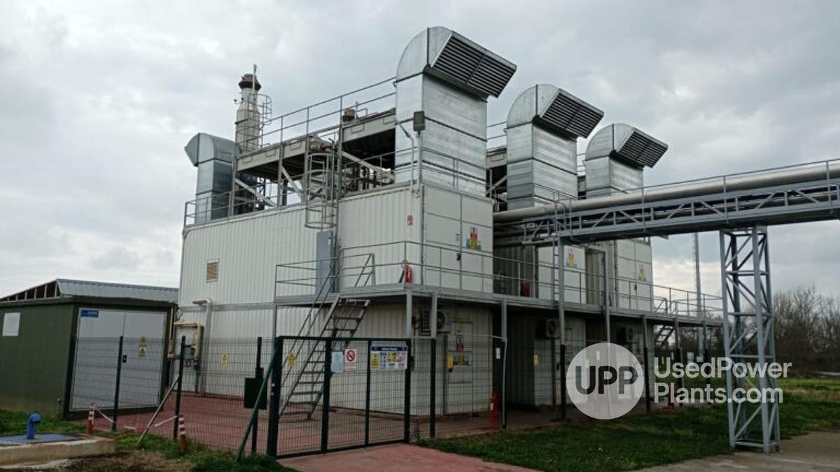 Used 4.8 MW 2016 MWM TCG 2020V16 Natural Gas