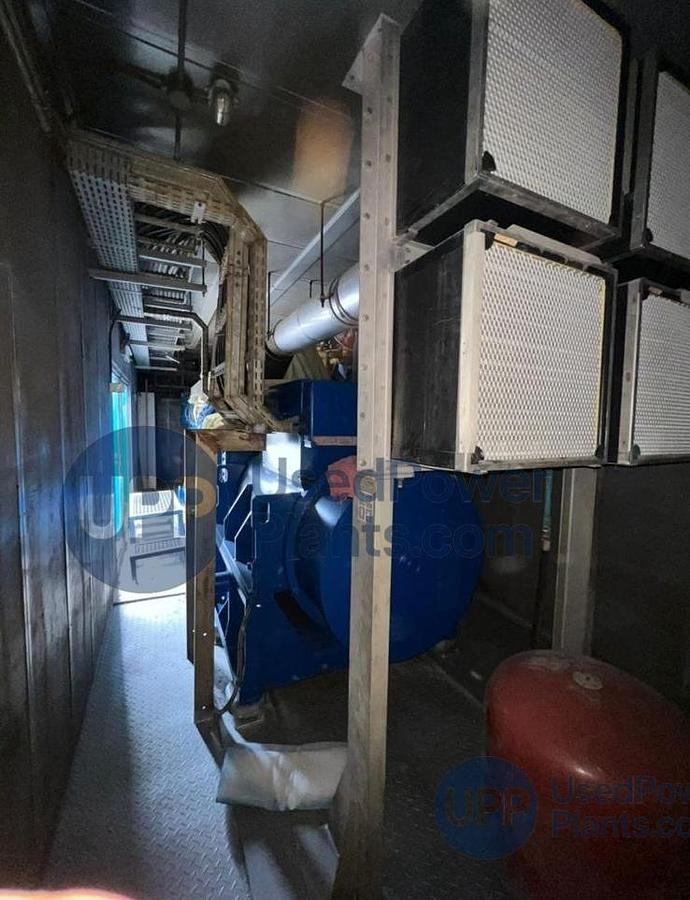 Used 2 MW 2012 MWM 2020V20 Containarised Gensets