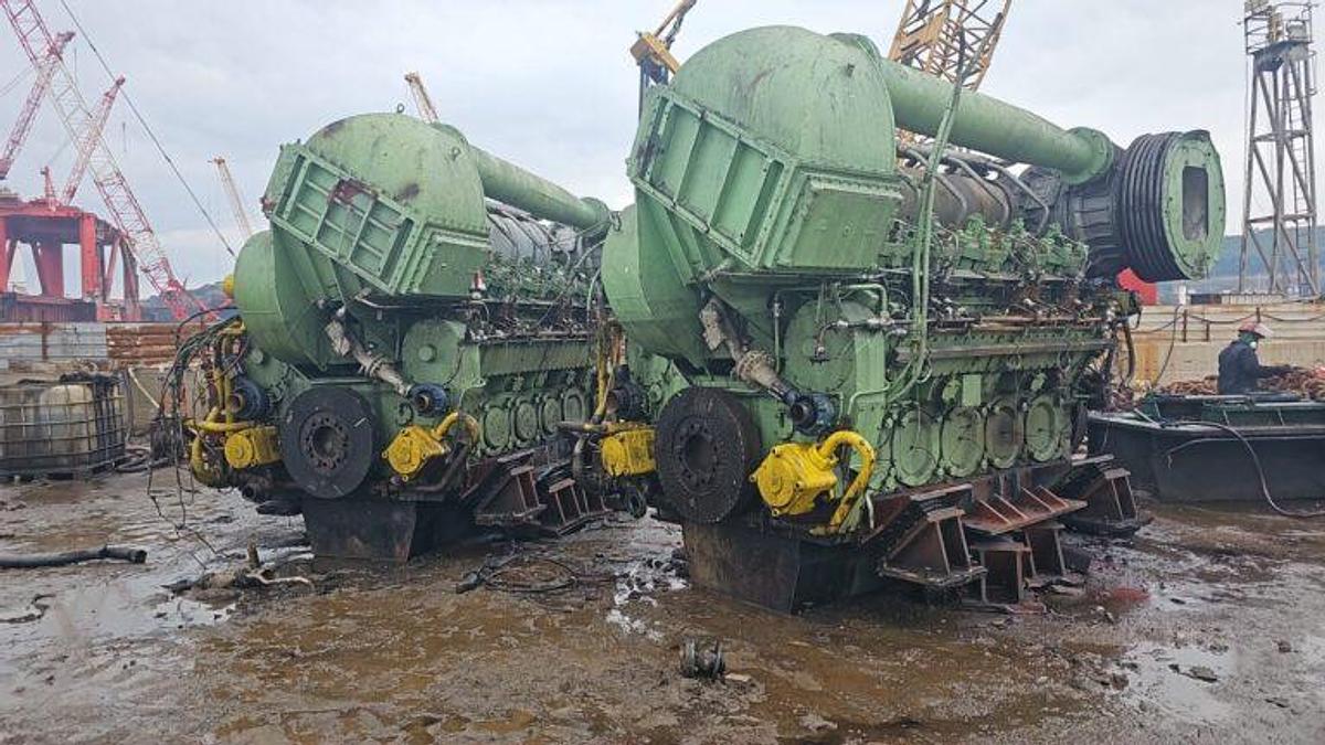 Used Wichmann 8V28 Complete Engine