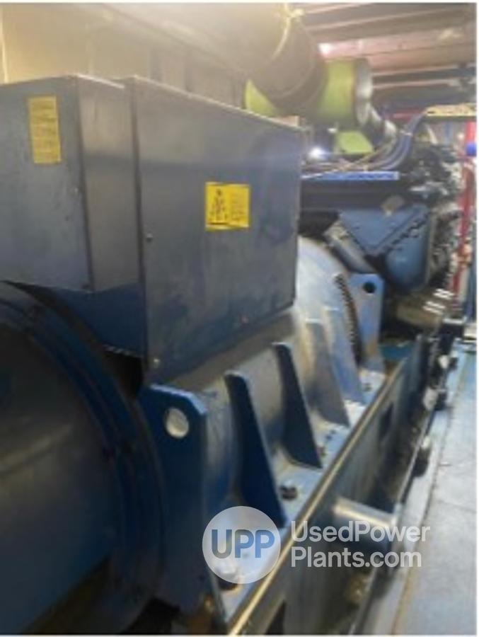 Used 4.8 MW 2016 MWM TCG 2020V16 Natural Gas