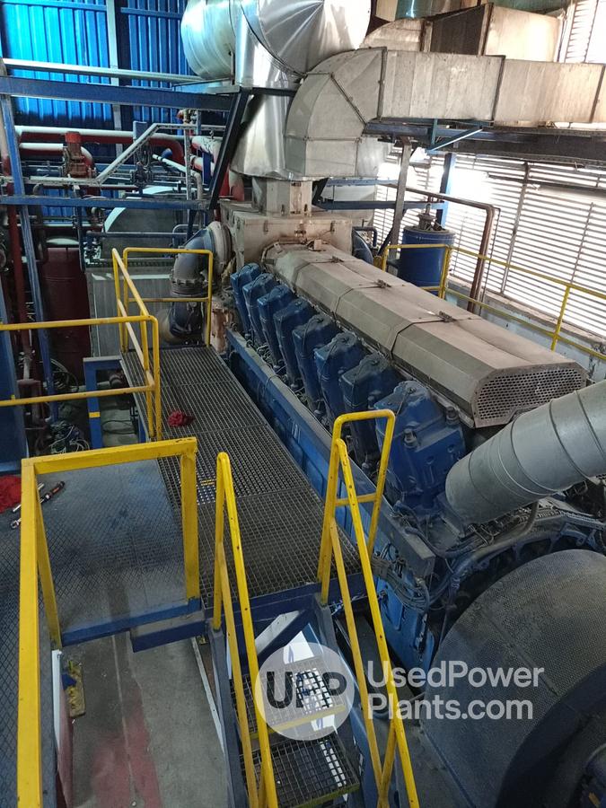 Used 4.3 MW 2011 MWM TCG 2032V16 Power Plant