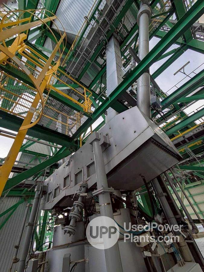Used 54 MW 2020 Siemens Biomass Steam Turbine Power Plant 60 Hz