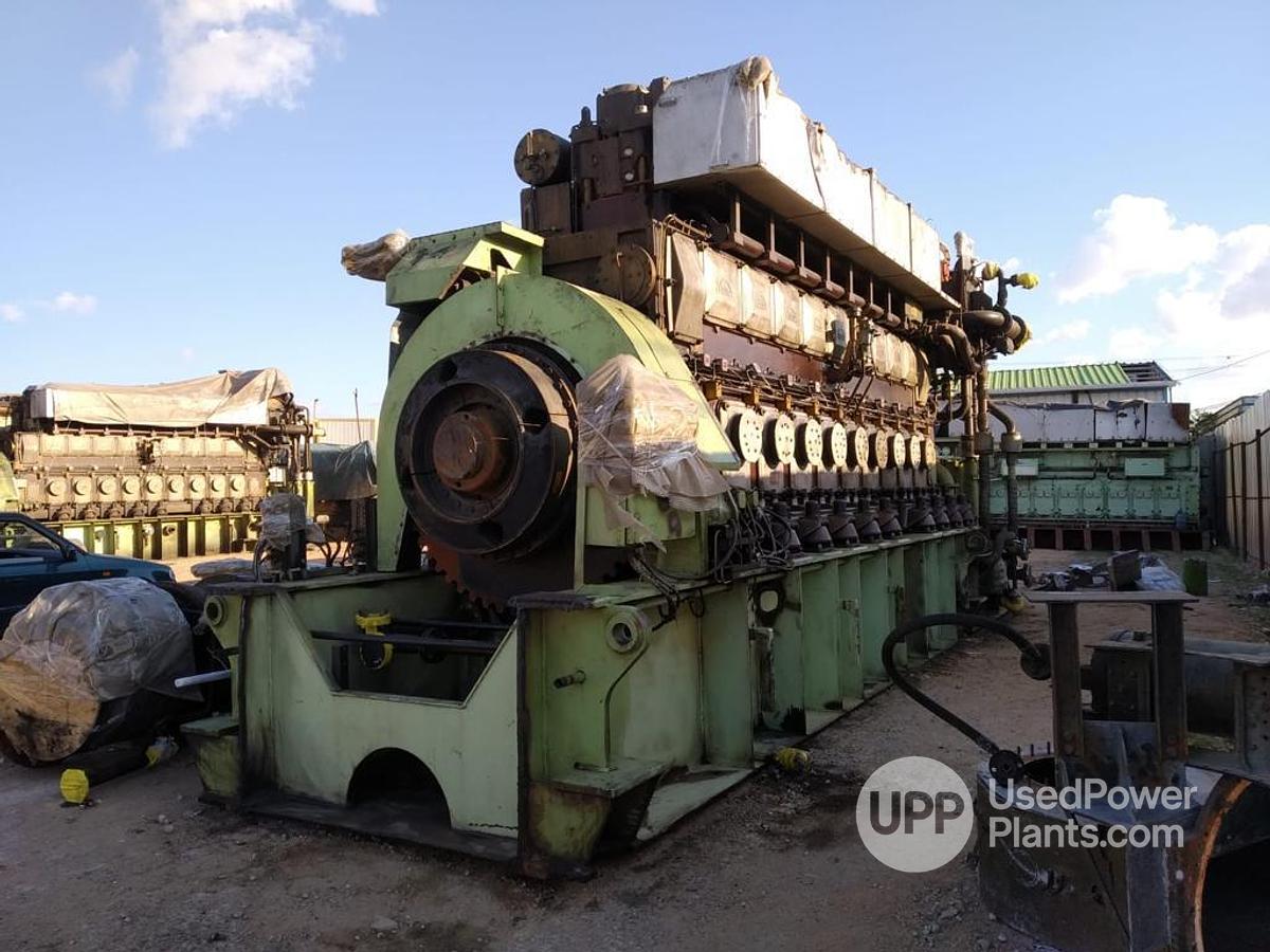 Used MAN 9L32/40 Complete Engine