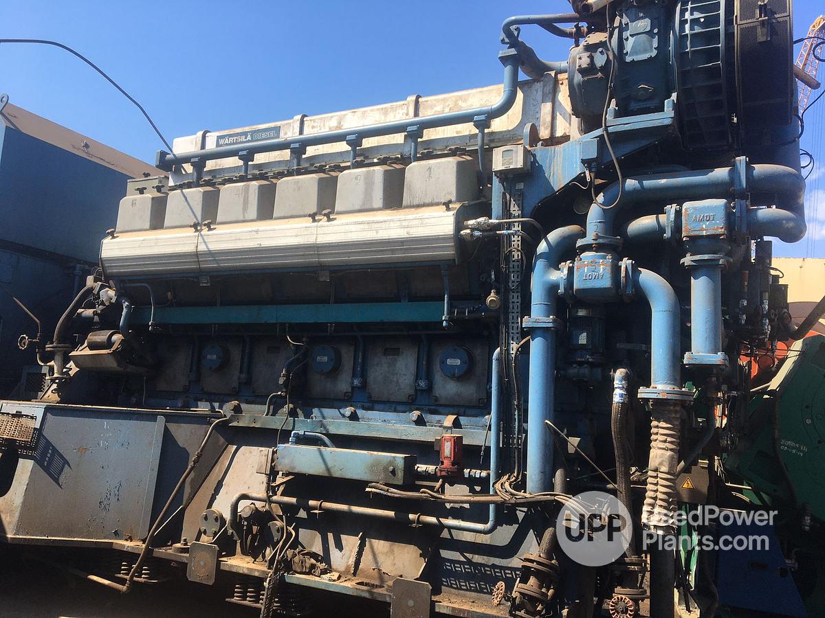 Used Wartsila Nohab WN 12V25 Engine