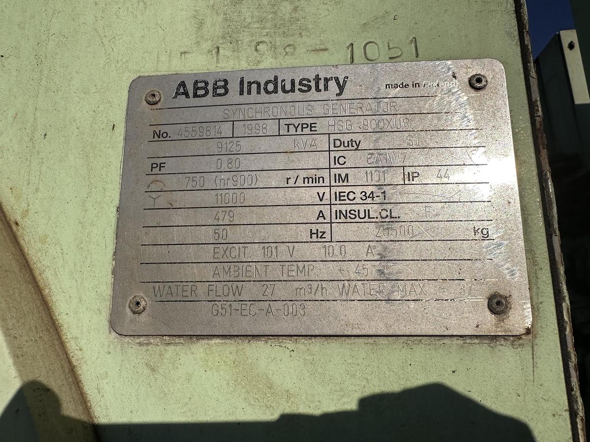 Used Wartsila 18V32LNE