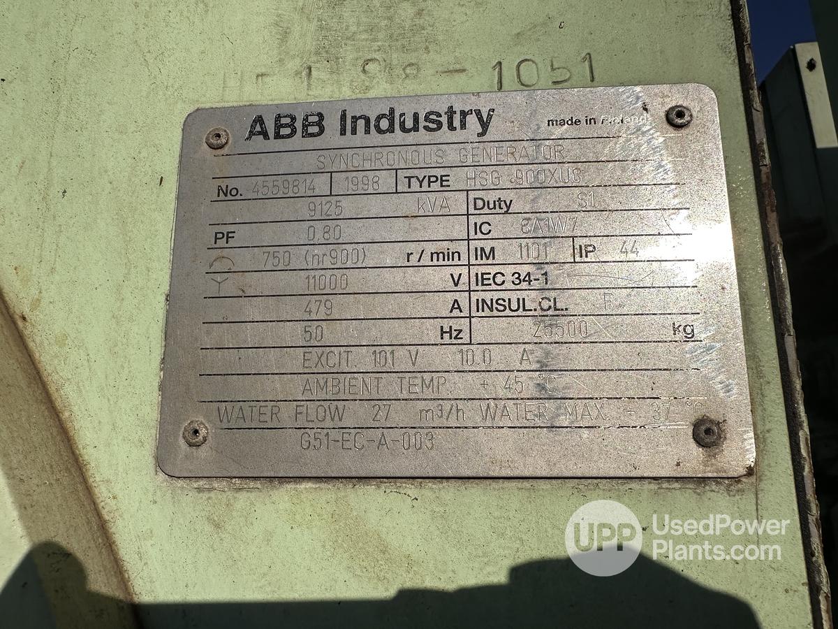 Used Wartsila 18V32LNE