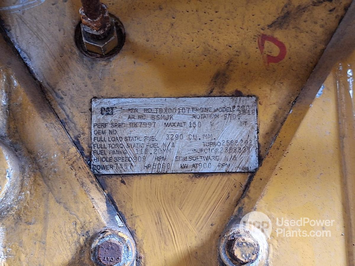 Used Caterpillar 3616 HFO Generators